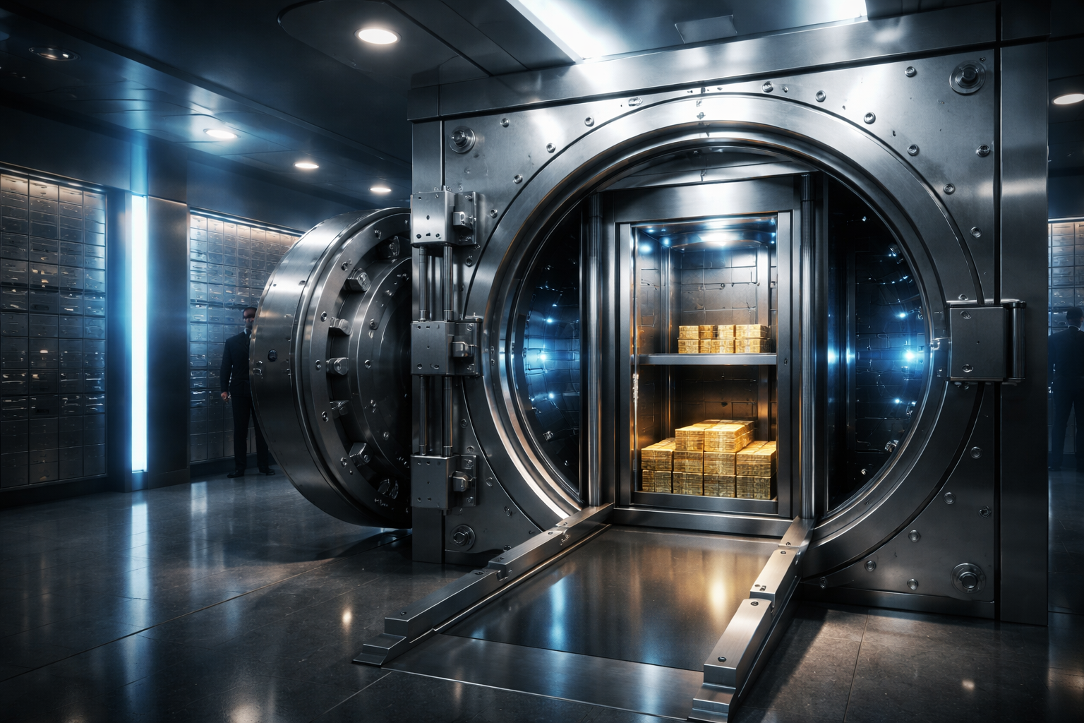 نقش گاوصندوق آسانسوری در افزایش امنیت بانک ها